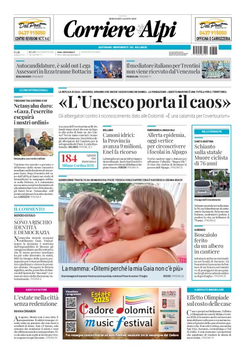 6 agosto 2025