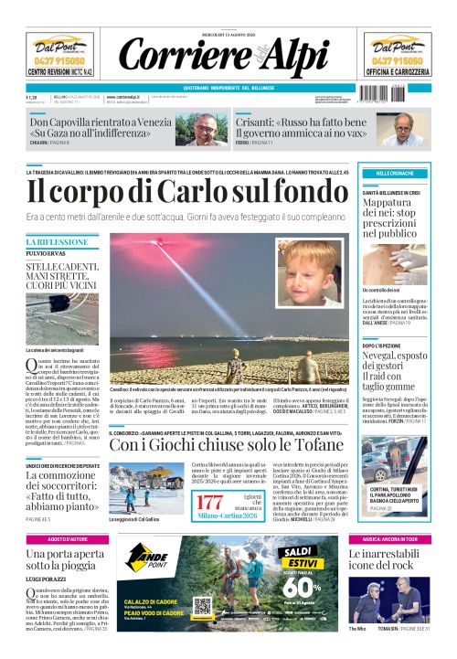 13 agosto 2025