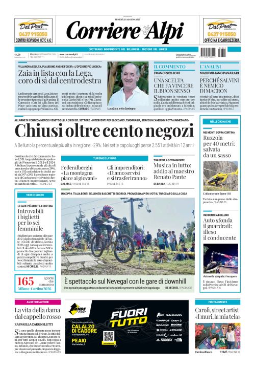25 agosto 2025