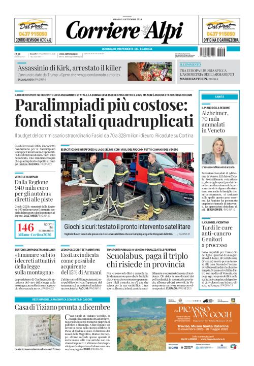 13 settembre 2025