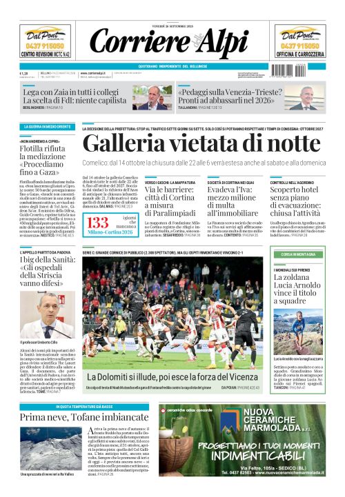 26 settembre 2025