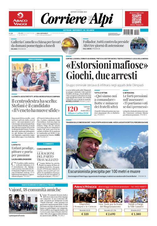 9 ottobre 2025
