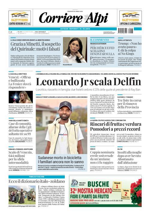 28 aprile 2026