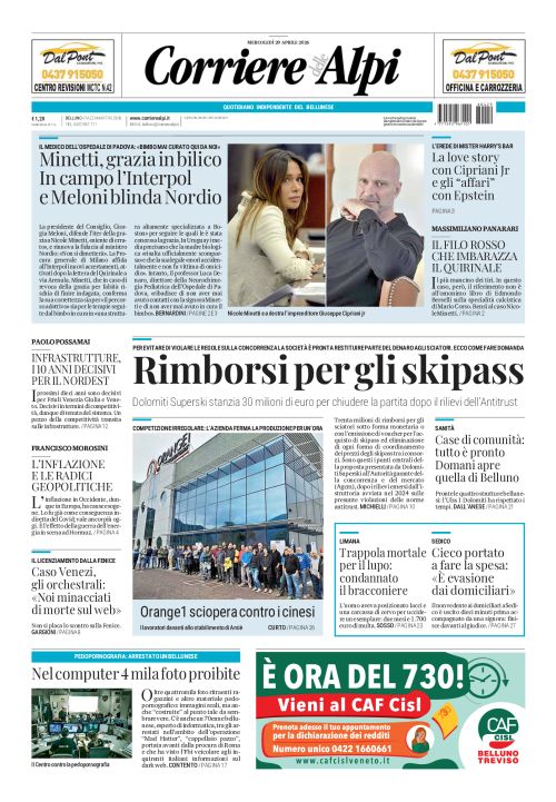 29 aprile 2026