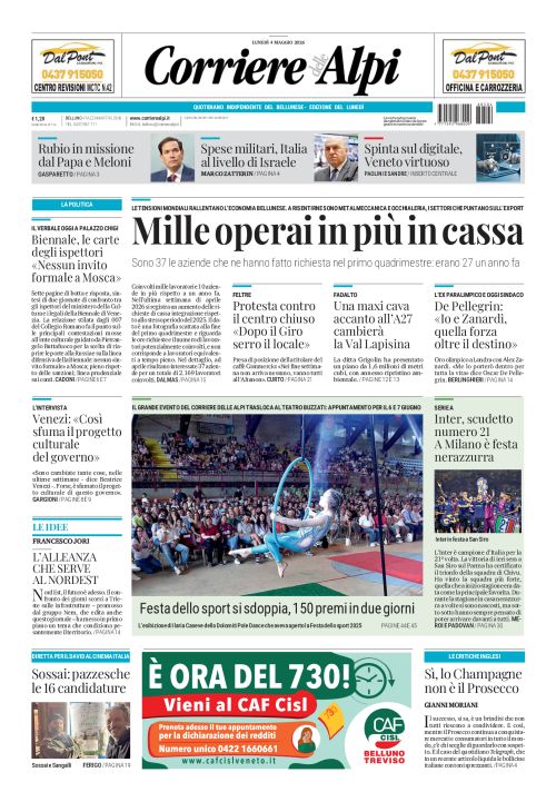 4 maggio 2026