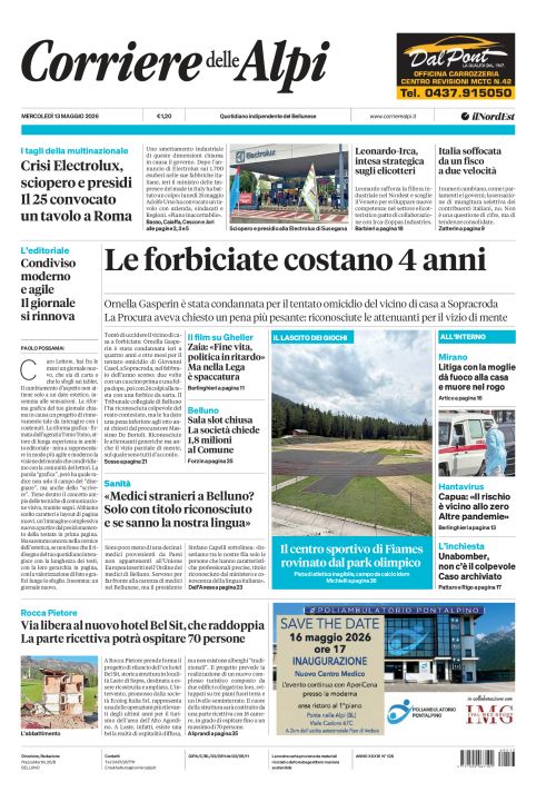 13 maggio 2026