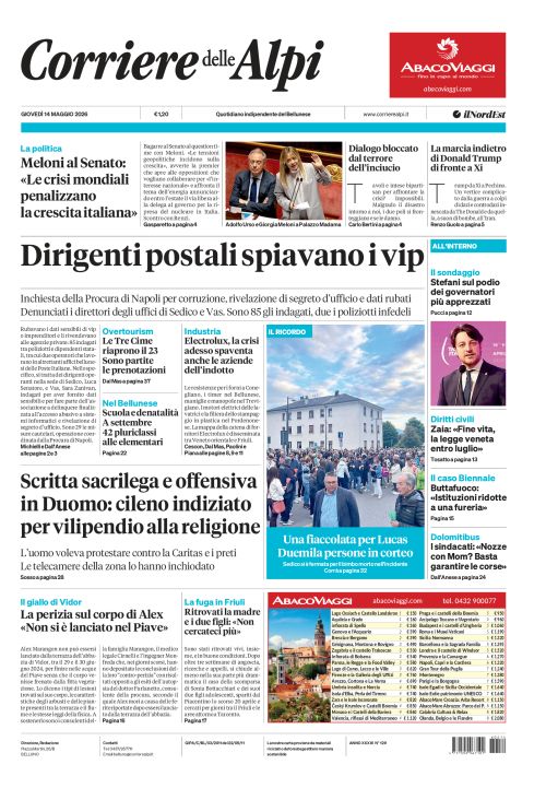 14 maggio 2026