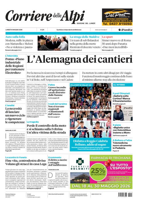 18 maggio 2026