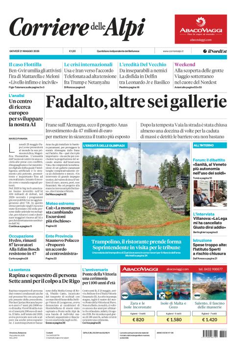 21 maggio 2026