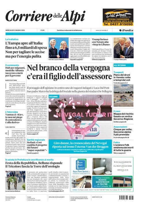 3 giugno 2026