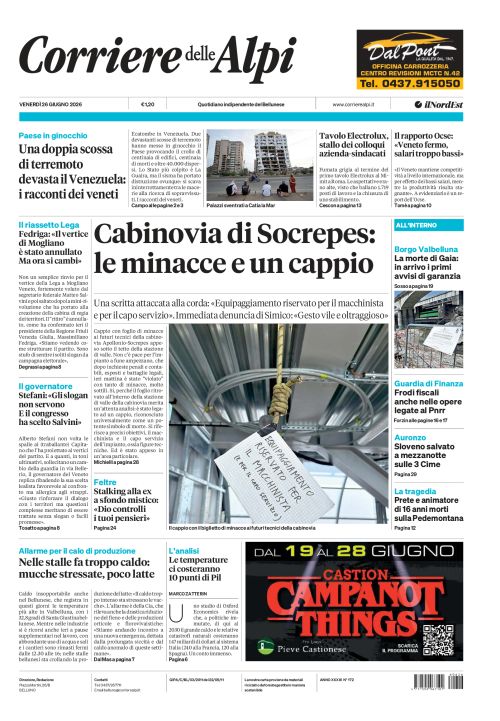 26 giugno 2026