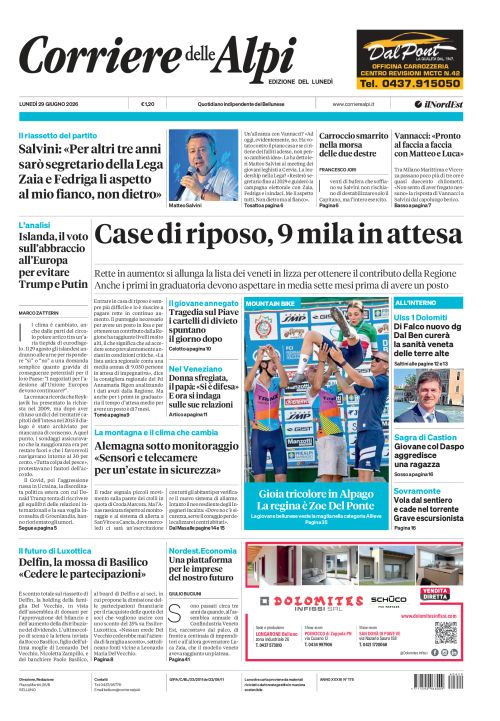 29 giugno 2026