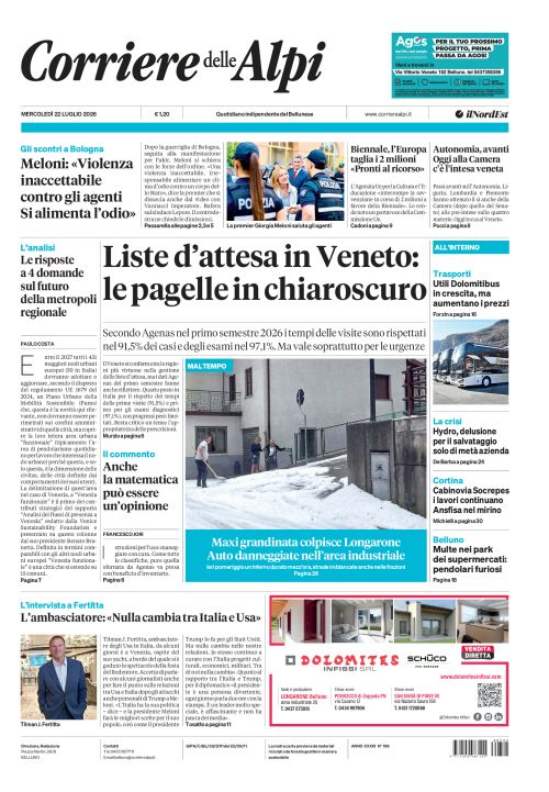 22 luglio 2026