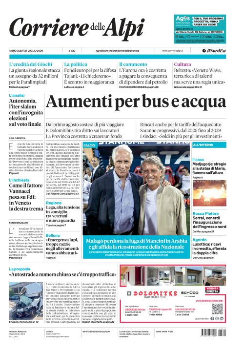29 luglio 2026