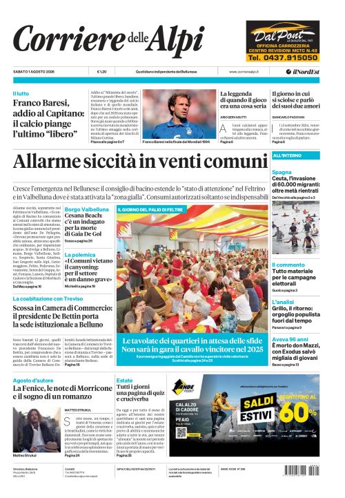 1 agosto 2026