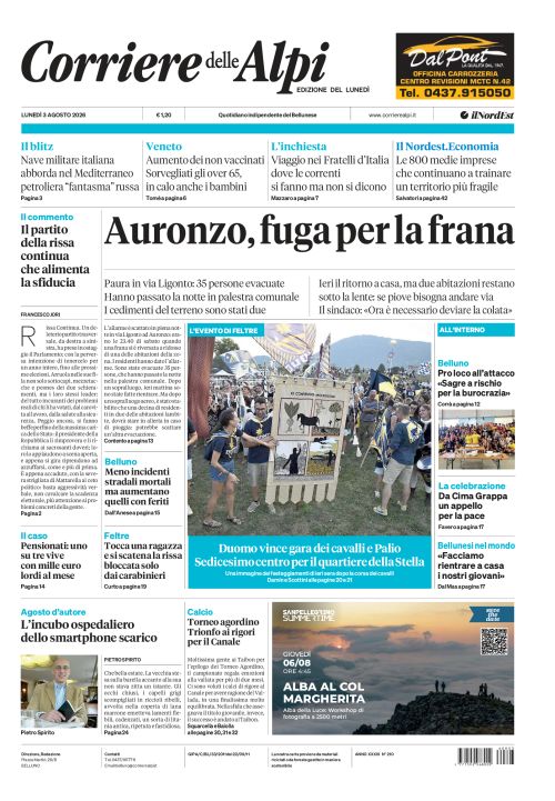 3 agosto 2026