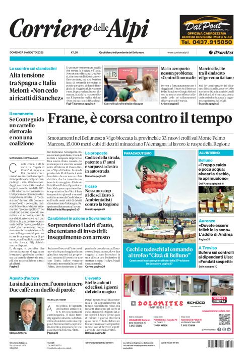 9 agosto 2026