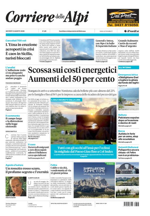 13 agosto 2026