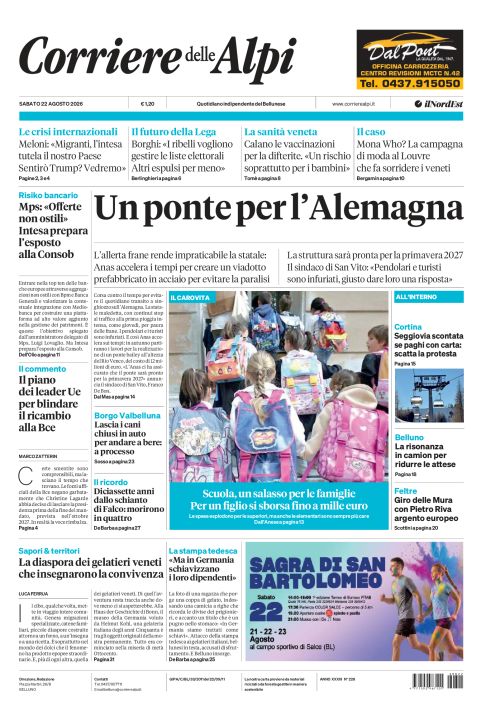 22 agosto 2026