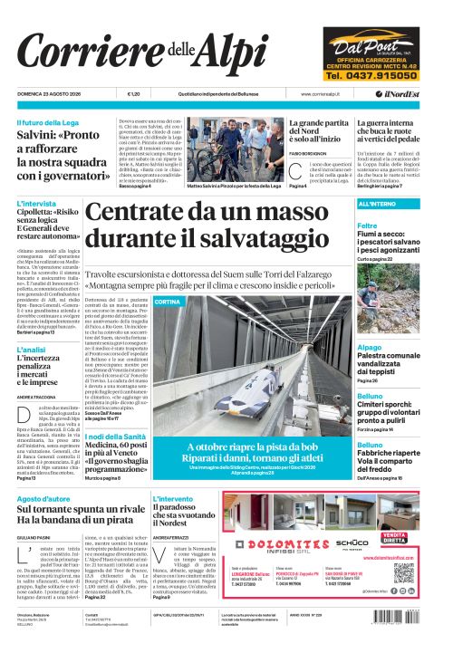 23 agosto 2026