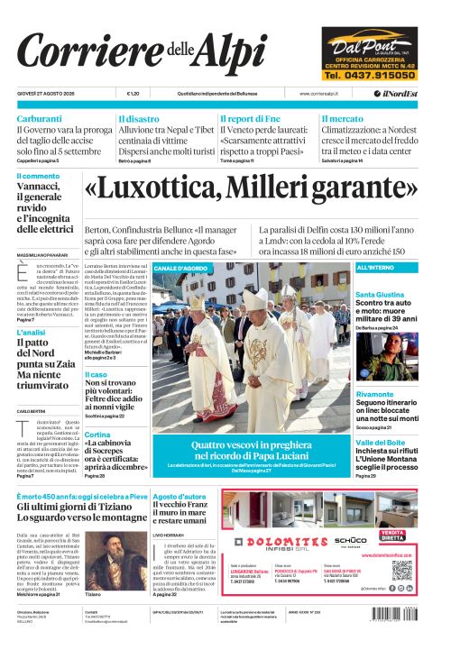 27 agosto 2026