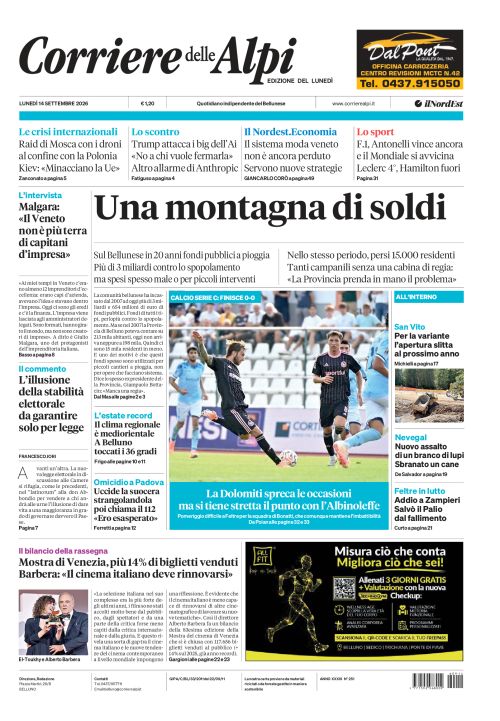 14 settembre 2026