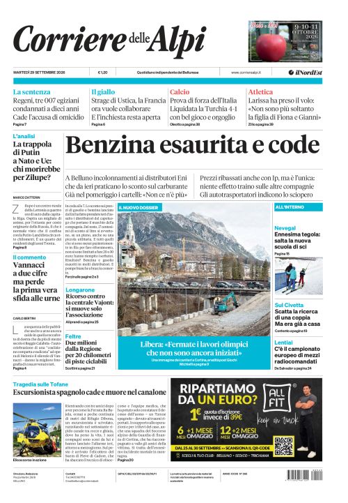 29 settembre 2026