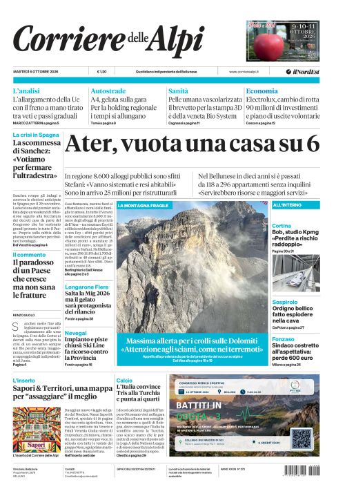 6 ottobre 2026