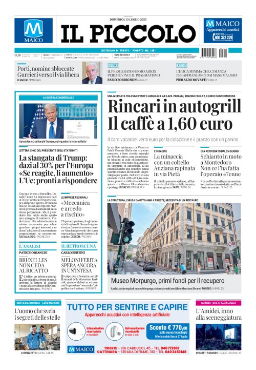13 luglio 2025