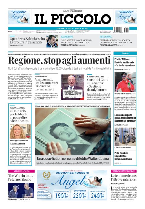 19 luglio 2025