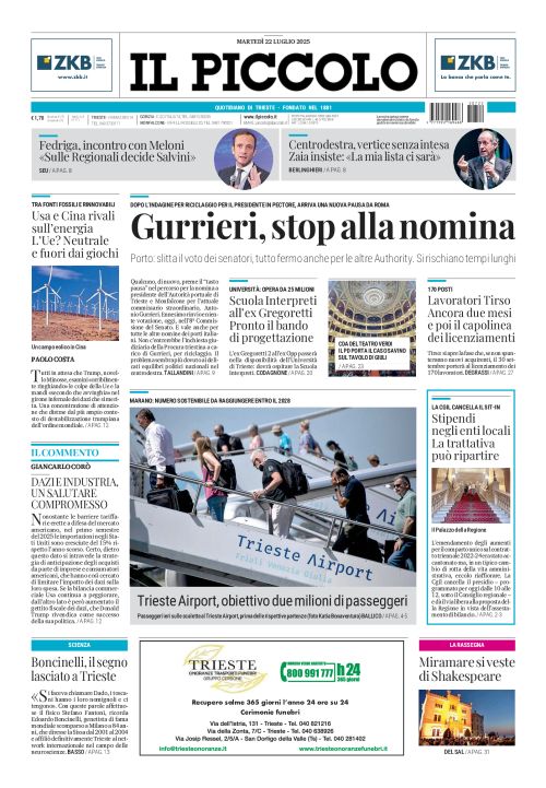 22 luglio 2025