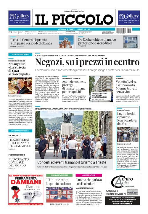 5 agosto 2025