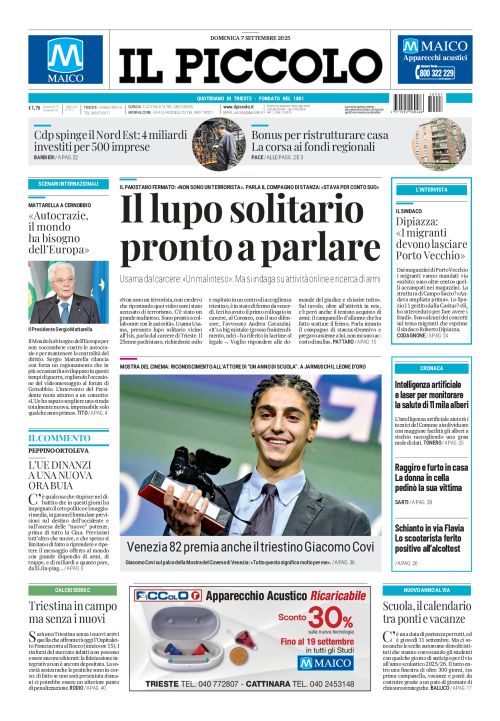 7 settembre 2025