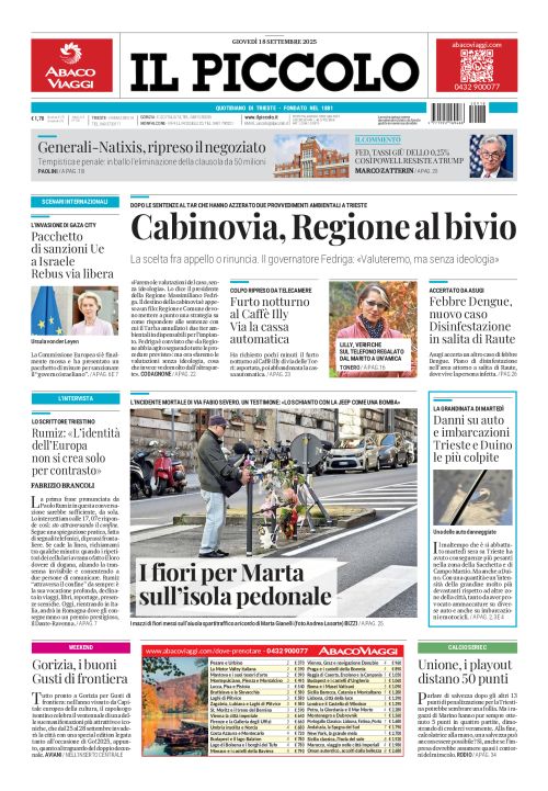 18 settembre 2025