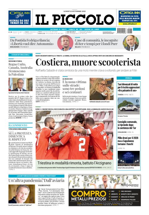 22 settembre 2025