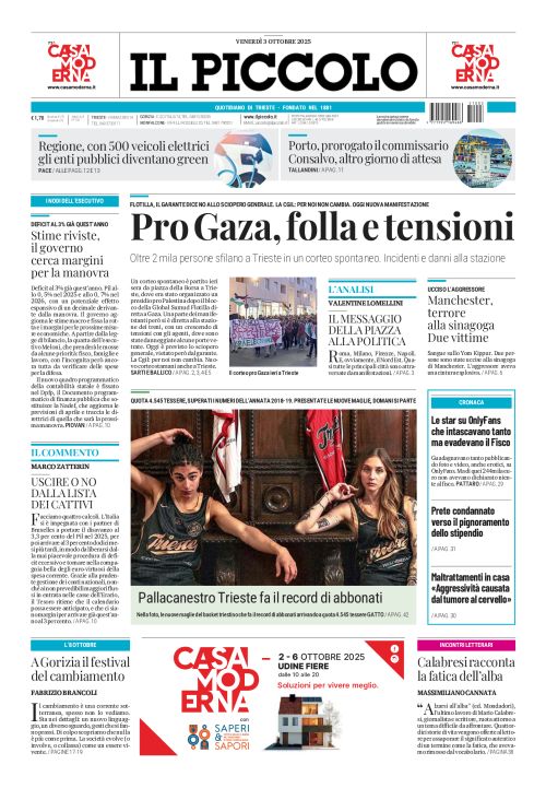 3 ottobre 2025
