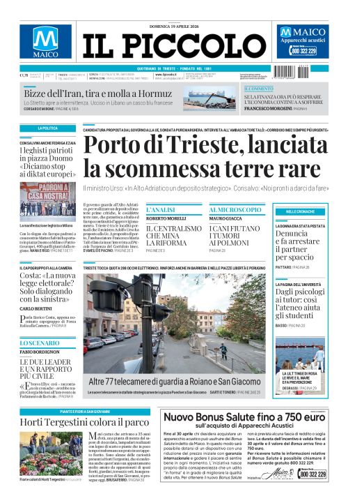 19 aprile 2026