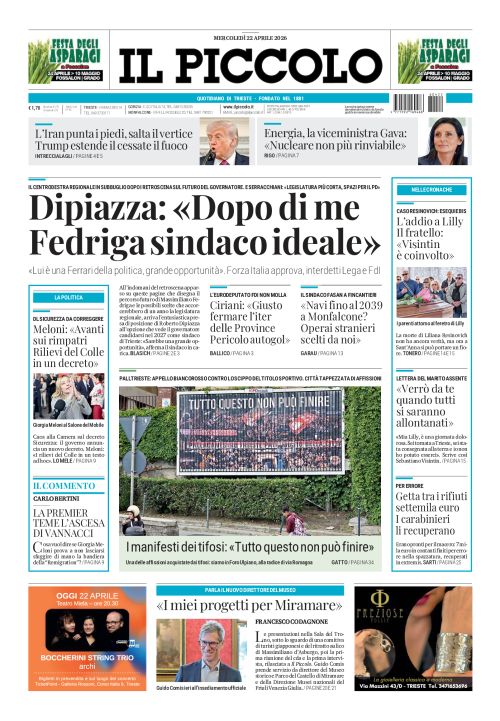 22 aprile 2026