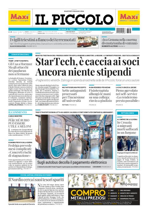5 maggio 2026