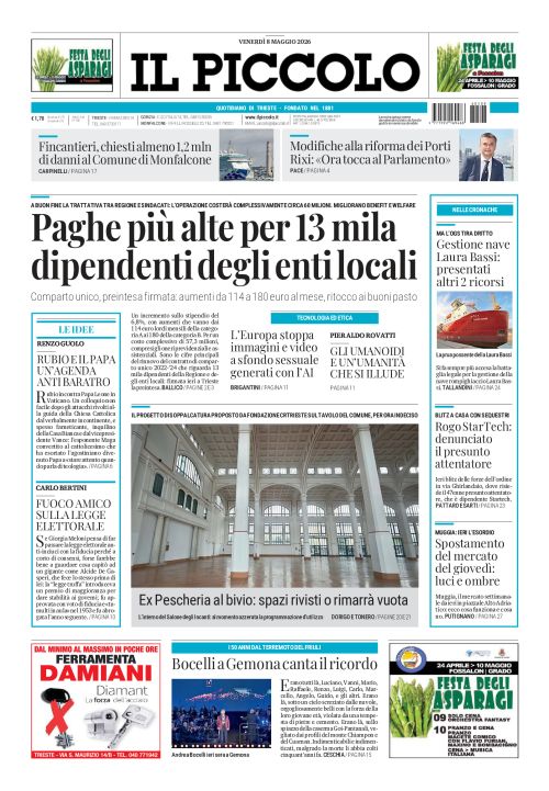 8 maggio 2026