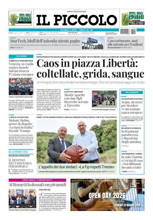 9 maggio 2026