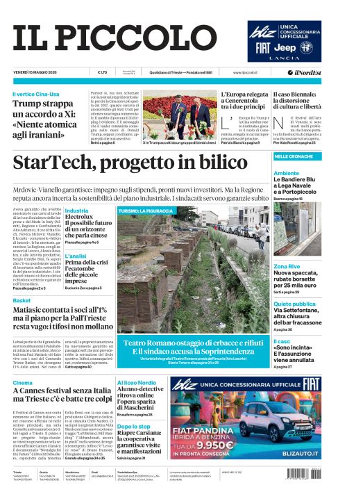 15 maggio 2026