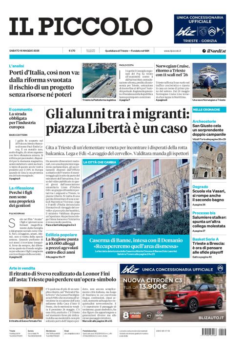 16 maggio 2026
