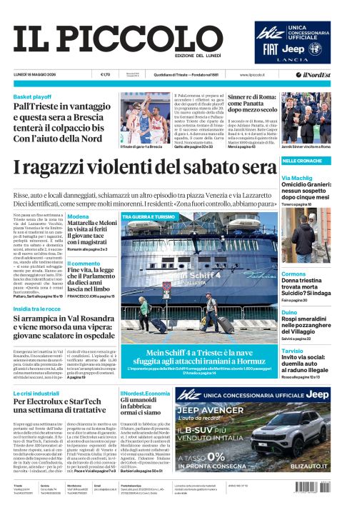 18 maggio 2026