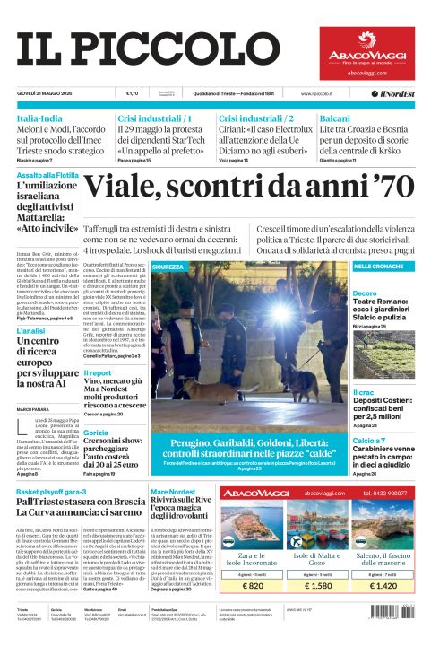21 maggio 2026