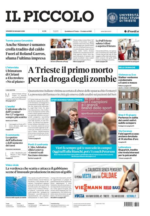 29 maggio 2026