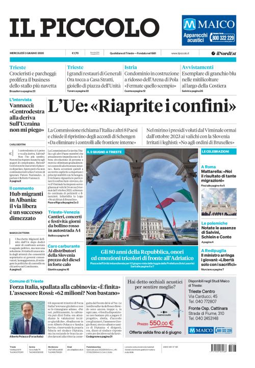 3 giugno 2026
