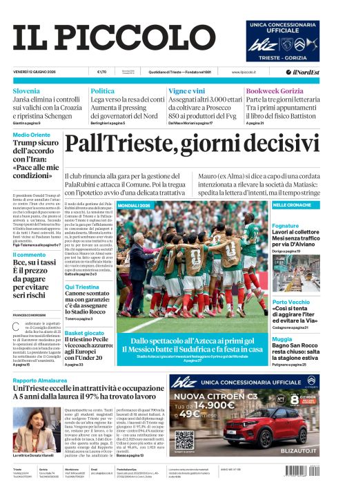 12 giugno 2026