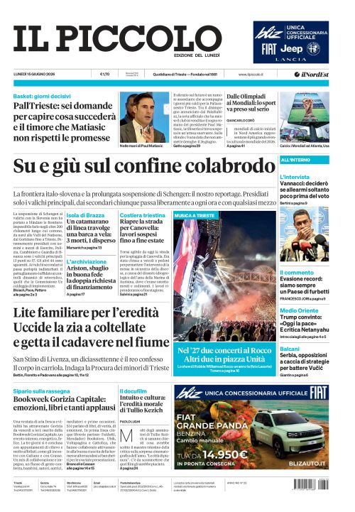 15 giugno 2026