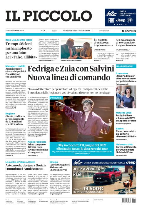 20 giugno 2026